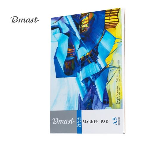 Скицник Deli Dmast EC365, за маркери, A5, 75 г/кв.м, 50 л. 1