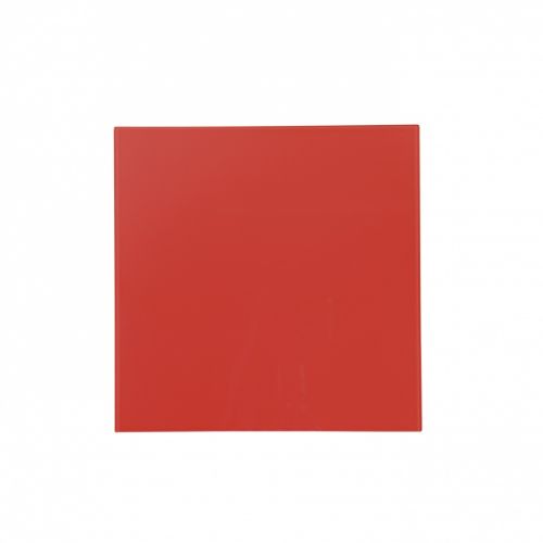 Стъклена магнитна дъска Bi-Office GLASS 380х380 мм, червена — Joya.bg 1