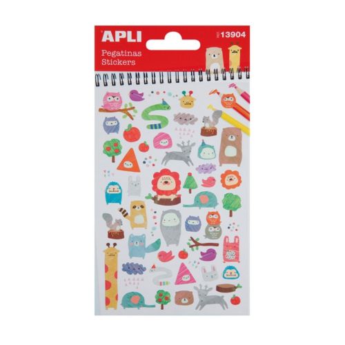 Стикери APLI, Животни, 48 бр. 1