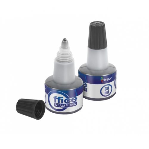 Тампонно мастило Forpus, 30 мл, черен цвят  — Joya.bg