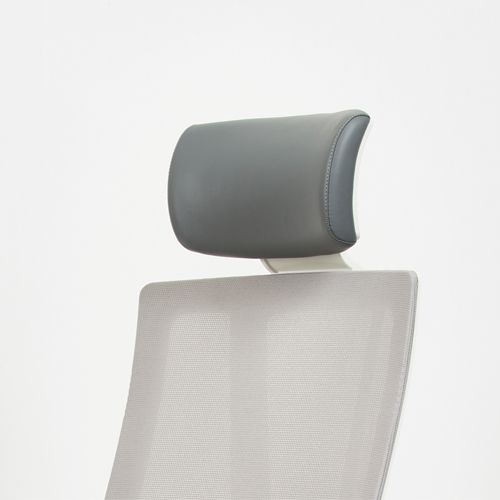 Тапицирана облегалка за глава DAWON за стол модел G1, изкуствена кожа, сива — Joya.bg 1