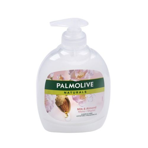 Течен сапун Palmolive almond, аромат мляко и бадем, с помпа, 300 мл — Joya.bg