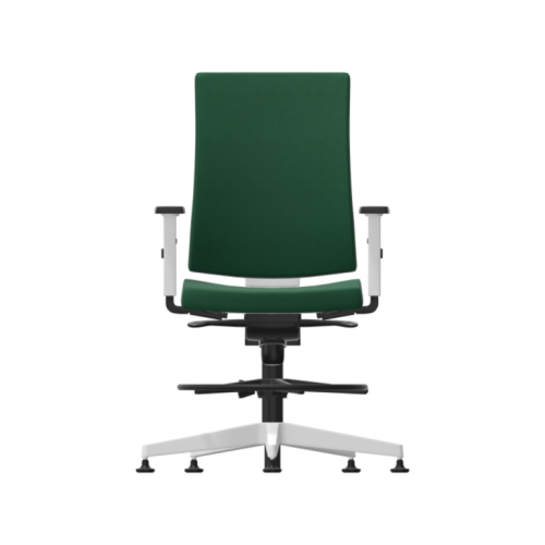 Технически специализиран стол Navigo Counter RB с метален ринг, дамаска, рег.подлакътници, зелен — Joya.bg 1