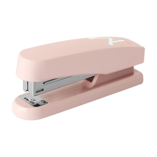 Телбод Deli Macaron, Е0402F, за 25 л.(80 г), телчета 24(26)/6, пластмаса + метал, розов — Joya.bg 1