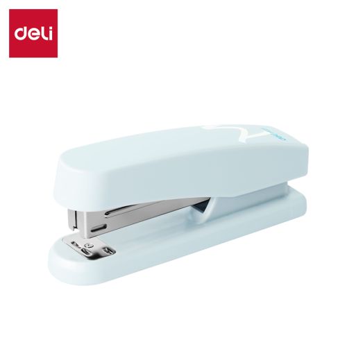 Телбод Deli Macaron, Е0402F, за 25 л.(80 г), телчета 24(26)/6, пластмаса + метал, светлосин — Joya.bg 1