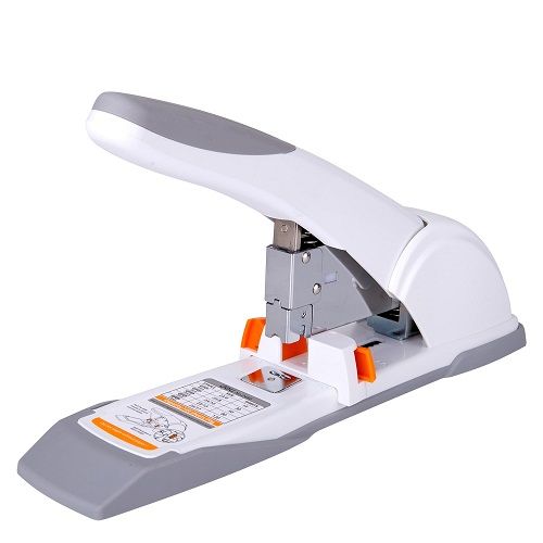 Телбод Deli Pro, E0486, усилен, за 120 л.(80 г), телчета 23/17, метален, бял — Joya.bg 1