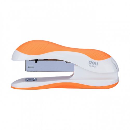 Телбод Deli Vivid, Е0327, за 25 л.(80 г), телчета 24(26)/6, пластмаса + метал, оранжев — Joya.bg 1