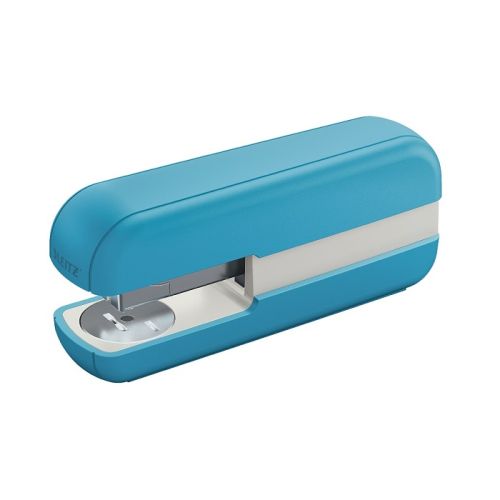 Телбод LEITZ Cosy, за 30 л.(80 г), 40х62х147 мм, телчета 24(26)/6, пластмаса + метал, светлосин — Joya.bg 1