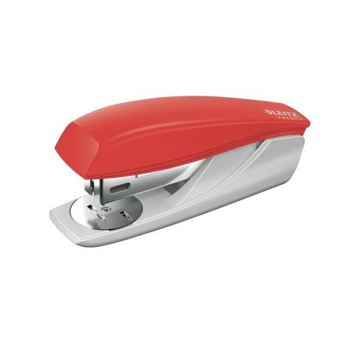 Телбод LEITZ NeXXt Recycle, за 25 л.(80 г), 35x51x121 мм, телчета 24(26)/6, пластмаса+метал, червен — Joya.bg 1