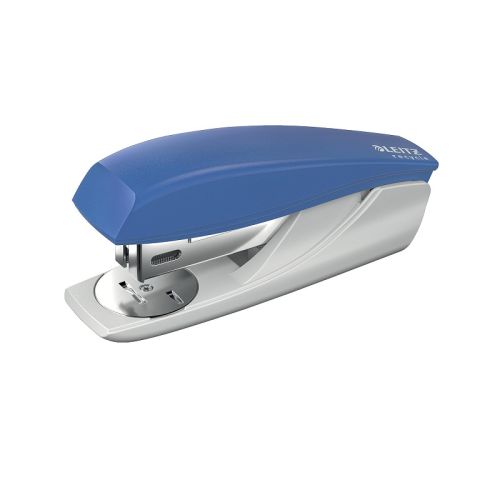 Телбод LEITZ NeXXt Recycle, за 25 л.(80 г), 35x51x121 мм, телчета 24(26)/6, пластмаса + метал, син — Joya.bg 1