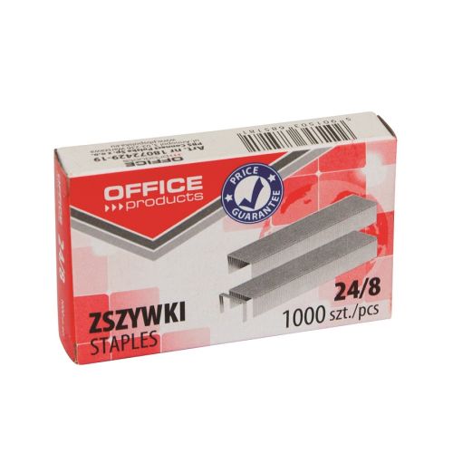 Телчета OFFICE PRODUCTS, 24/8 (2-50 л.), 1000 бр.