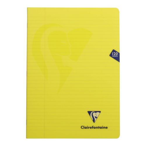 Тетрадка Clairefontaine Mimesys А4, 60 л., линиран офсет 90 г, PP подвързия 1