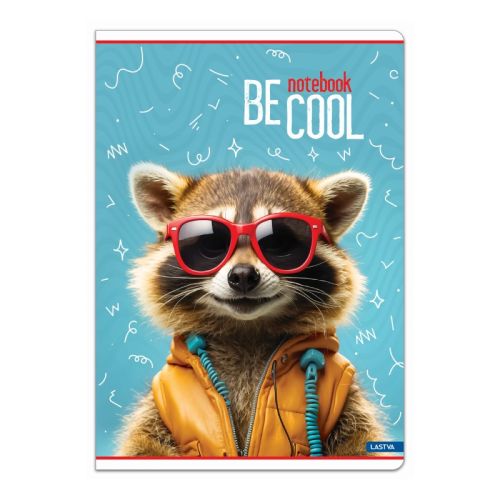 Тетрадка LASTVA BE COOL, A5, 52 л., линиран офсет 80 г, корица 300 г, мат ламинат, UV лак — Joya.bg 1