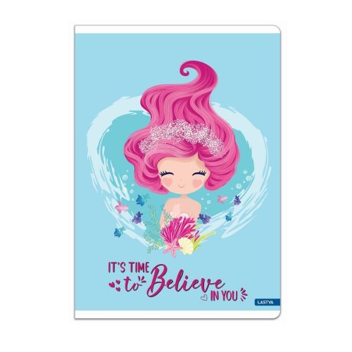 Тетрадка LASTVA Cute, A5, 52 л., линиран офсет 80 г, корица 300 г, мат ламинат, с блясък — Joya.bg 1