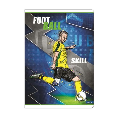 Тетрадка LASTVA Game, A4, 52 л., линиран офсет 80 г, корица 300 г, мат ламинат, UV лак — Joya.bg 1