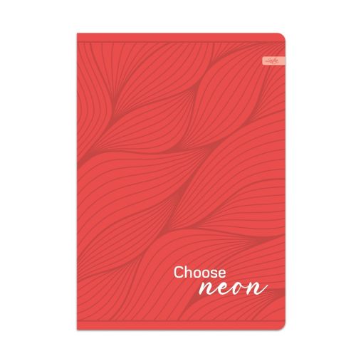 Тетрадка LASTVA NEON, A4, 52 л., линиран офсет 80 г, корица 300 г, мат ламинат, 3D UV лак — Joya.bg 1