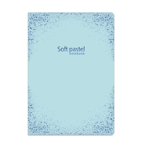 Тетрадка LASTVA Soft Pastel, A4, 52 л., линиран офсет 80 г, корица 300 г, мат ламинат, релеф — Joya.bg 1