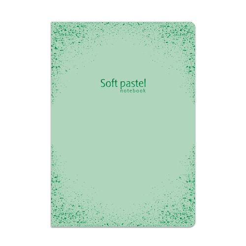 Тетрадка LASTVA Soft Pastel, A5, 52 л., линиран офсет 80 г, корица 300 г, мат ламинат, релеф — Joya.bg 1