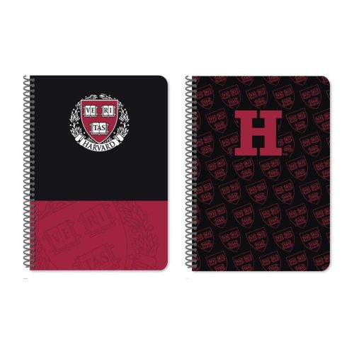 Тетрадка със спирала HARVARD, А5, 60 л., линиран офсет 70 г, 2 теми, корица картон — Joya.bg 1
