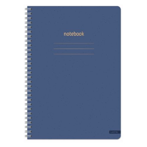 Тетрадка със спирала LASTVA CRUSH, A5, 100 л., линиран офсет 80 г, ECO корица 250 г, мат ламинат — Joya.bg 1