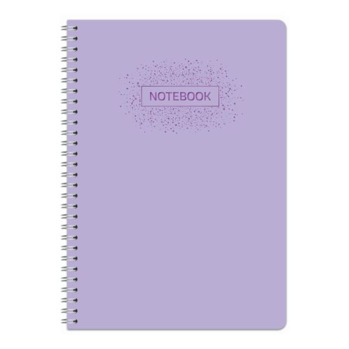 Тетрадка със спирала LASTVA Hard Pastel A4, 150 л., линиран офсет 70 г, твърда корица — Joya.bg 1