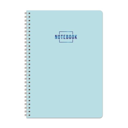 Тетрадка със спирала LASTVA Hard Pastel, A5, 80 л., линиран офсет 70 г, твърда корица — Joya.bg 1