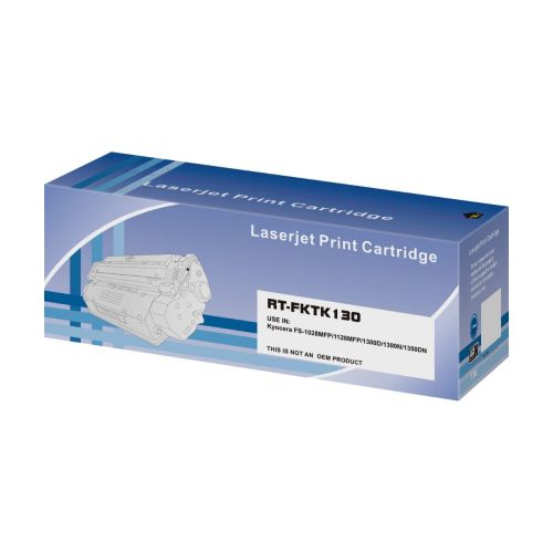 Тонер касета BLUE BOX Black TK130, съвместима с KYOCERA FS 1300/1350/1028/1128, 7200 к.