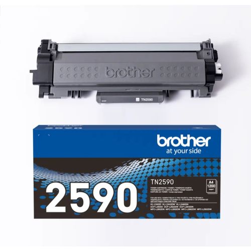Тонер касета Brother Black TN-2590 за HL-L2400DW/L2402D/L2442DW/L2445/L2460DN, 1200 к. 1