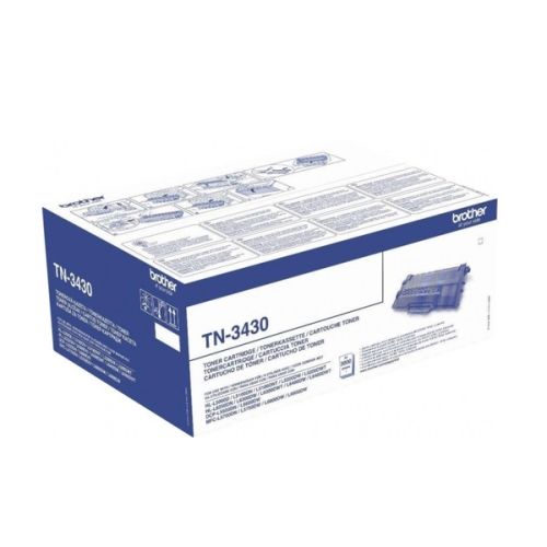Тонер касета Brother Black TN-3430 за HL-L6400DW, 3000 к. — Joya.bg