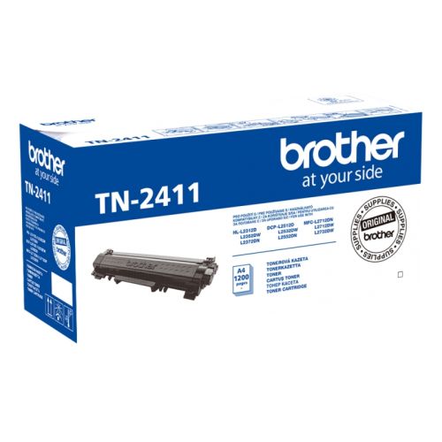 Тонер касета Brother Black TN2411 за DCP-L25XX/23XX/27XX, 1200 к.