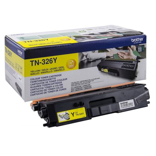 Тонер касета Brother Yellow TN-326Y за HL-L8350CDW, 3500 к.