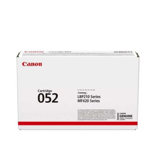 Тонер касета Canon Black CRG-052 за LBP212dw/LBP214dw/LBP215x/MF421dw/MF426dw/MF428x/MF429x, 3100 к.
