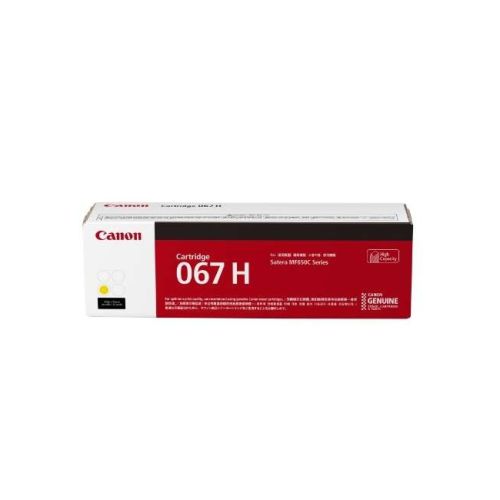 Тонер касета Canon Yellow CRG-067H за MF651Cw/MF655Cdw/MF657Cdw/LBP631Cw/LBP633Cdw, 2350 к.