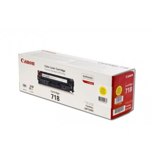 Тонер касета Canon Yellow CRG-718 за i-SENSYS LBP7200/MF8330Cdn/8350Cdn/724Cdw/728Cdw/729Cx, 2900 к. — Joya.bg