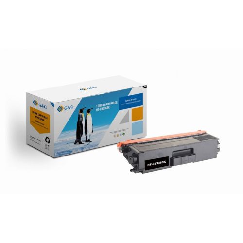 Тонер касета G&amp;G Black TN326BK, съвместима с Brother HL82XX/L83XX/MFCL86/L88/DCPL8400CDN, 4000 к.