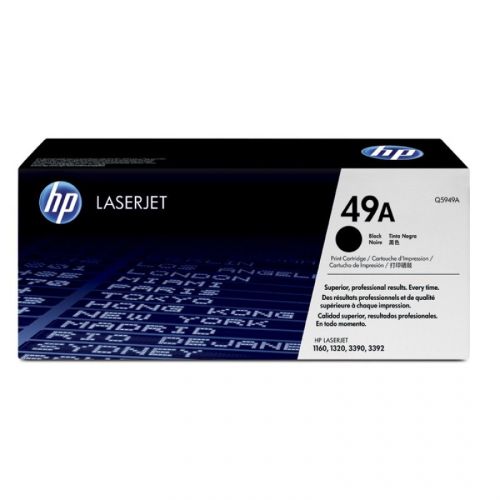 Тонер касета HP Black Q5949A за LJ 1160/1320/3390/339, 2500 к. — Joya.bg