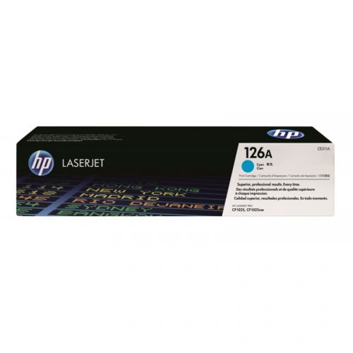 Тонер касета HP Cyan CE311A за Color LJ Pro CP1025/M275, 1000 к. — Joya.bg