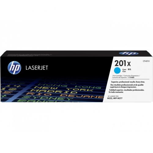 Тонер касета HP Cyan CF401X за Color LJ Pro M252/MFP M277, 2300 к. — Joya.bg