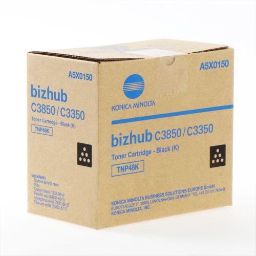 Тонер касета KONICA MINOLTA Black TNP48K за Bizhub C3350/3850/8350FS, 10000 к.