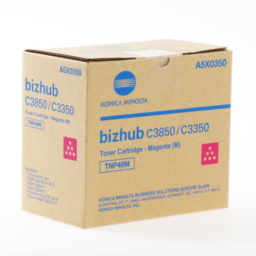 Тонер касета KONICA MINOLTA Magenta TNP48M за Bizhub C3350/3850/8350FS, 10000 к.