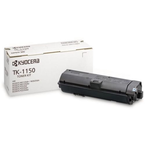 Тонер касета KYOCERA Black TK-1150 за M2135dn/M2635dn/M2735dw/P2235dn/dw, 3000 к.
