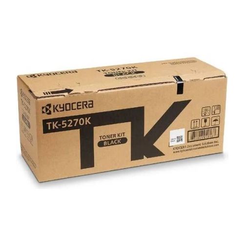 Тонер касета KYOCERA Black TK-5270K за P6230cdn/M6230cidn/M6630cidn, 8000 к.