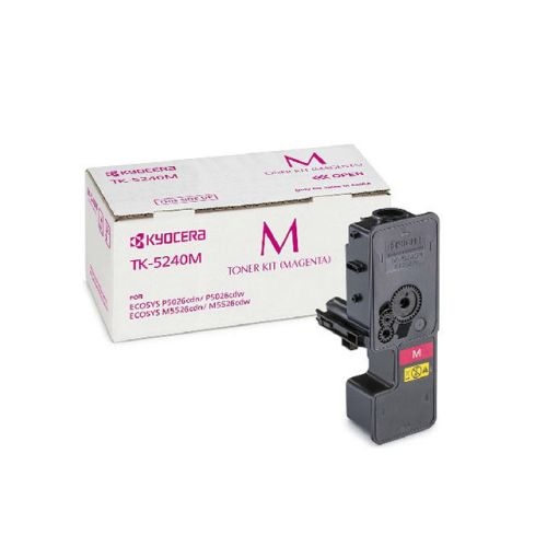 Тонер касета KYOCERA Magenta TK-5240M за M5526cdn/cdw/P5026cdn/cdw, 3000 к.