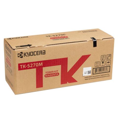 Тонер касета KYOCERA Magenta TK-5270M за P6230cdn/M6230cidn/M6630cidn, 6000 к.