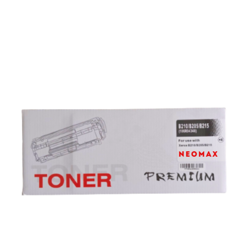 Тонер касета Neomax Black 106R04348, съвместима с Xerox B210/MFP B205/B215, 3000 к.