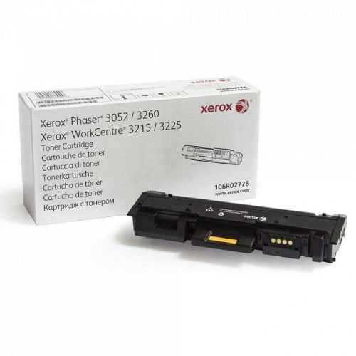 Тонер касета Xerox Black 106R02778 за Phaser 3052/3260/WorkCentre 3215/3225, 3000 к. — Joya.bg