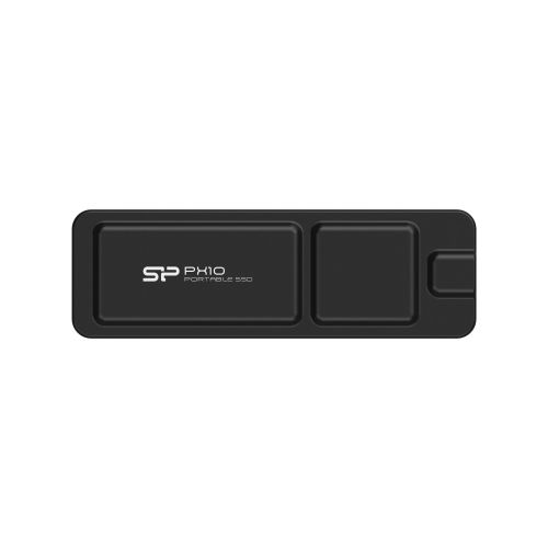 Твърд диск SSD Silicon Power PX10, външен, 1TB, USB 3.2 Gen2, Type-C, черен 1
