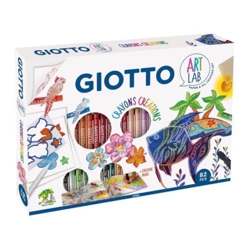 Творчески комплект GIOTTO Art Lab Oil Pastels Creations 1