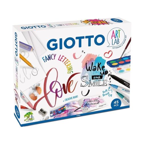 Творчески комплект за краснопис GIOTTO Art Lab Fancy Lettering, 48 части 1