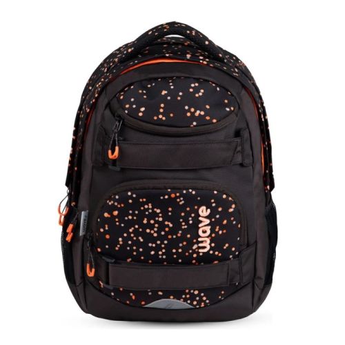 Ученическа раница Belmil WAVE Dots Blooms, 4 отделения 1